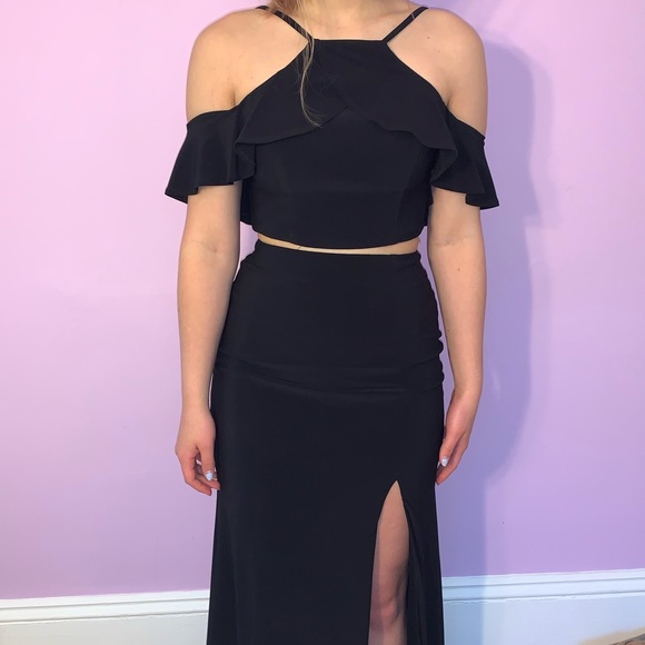 ⭐️NWOT Rachel Allan Two Piece Dress⭐️ - Picture 1 of 7